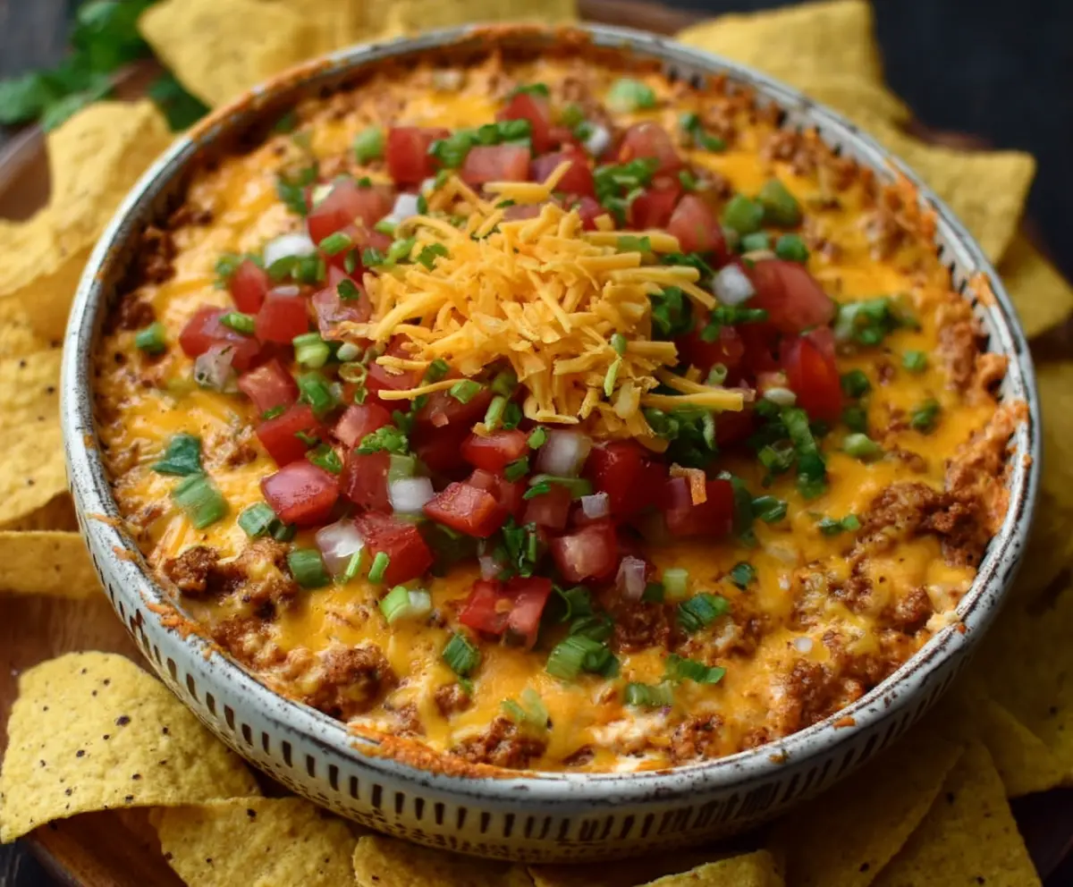 Bold Cheesy Texas Trash Dip