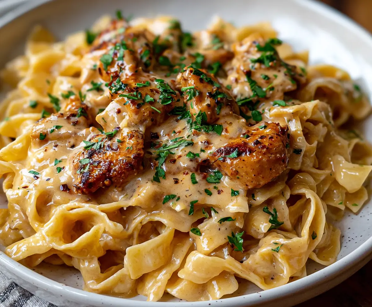 Easy Cowboy Butter Chicken Pasta