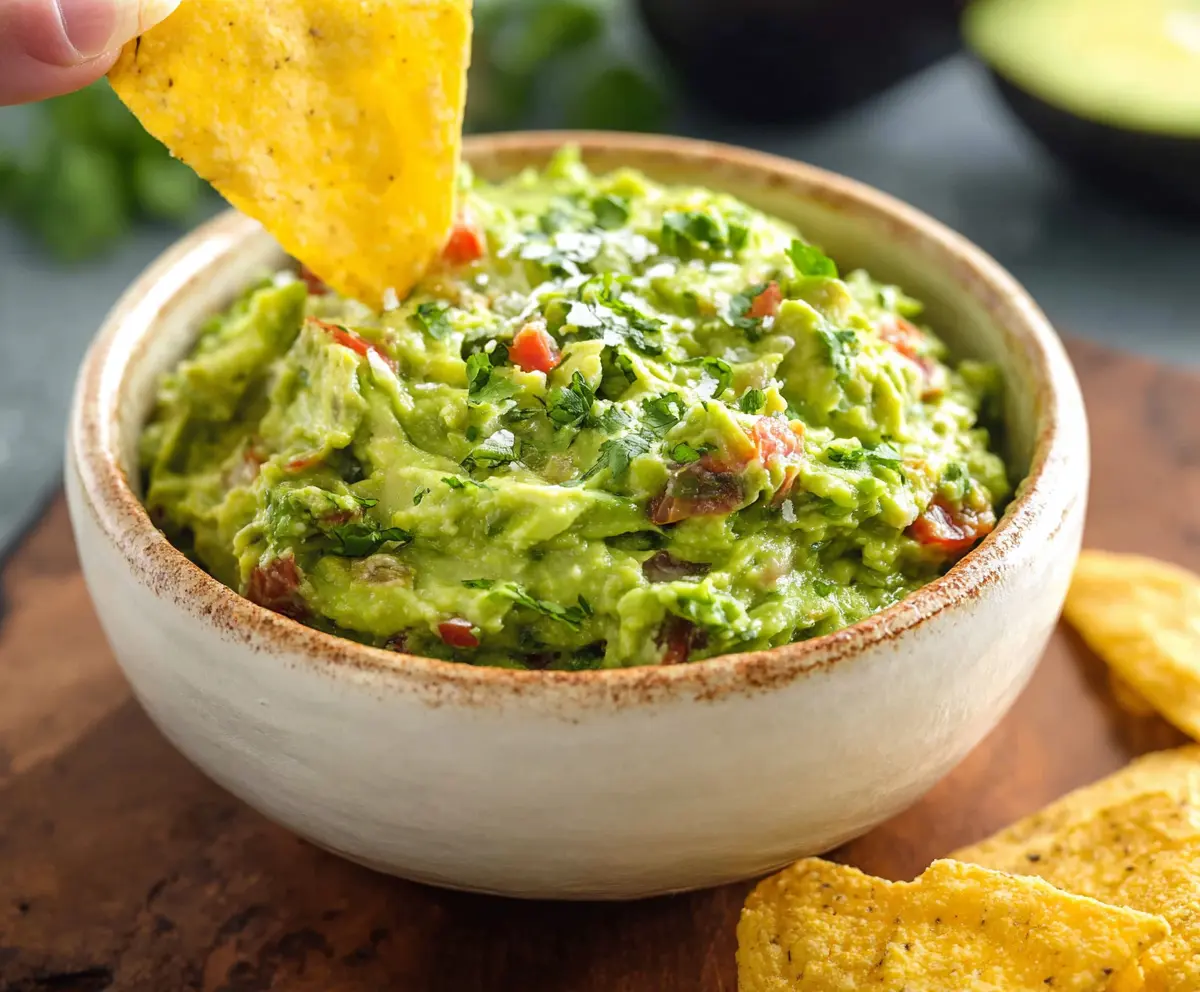 Easy Homemade Guacamole