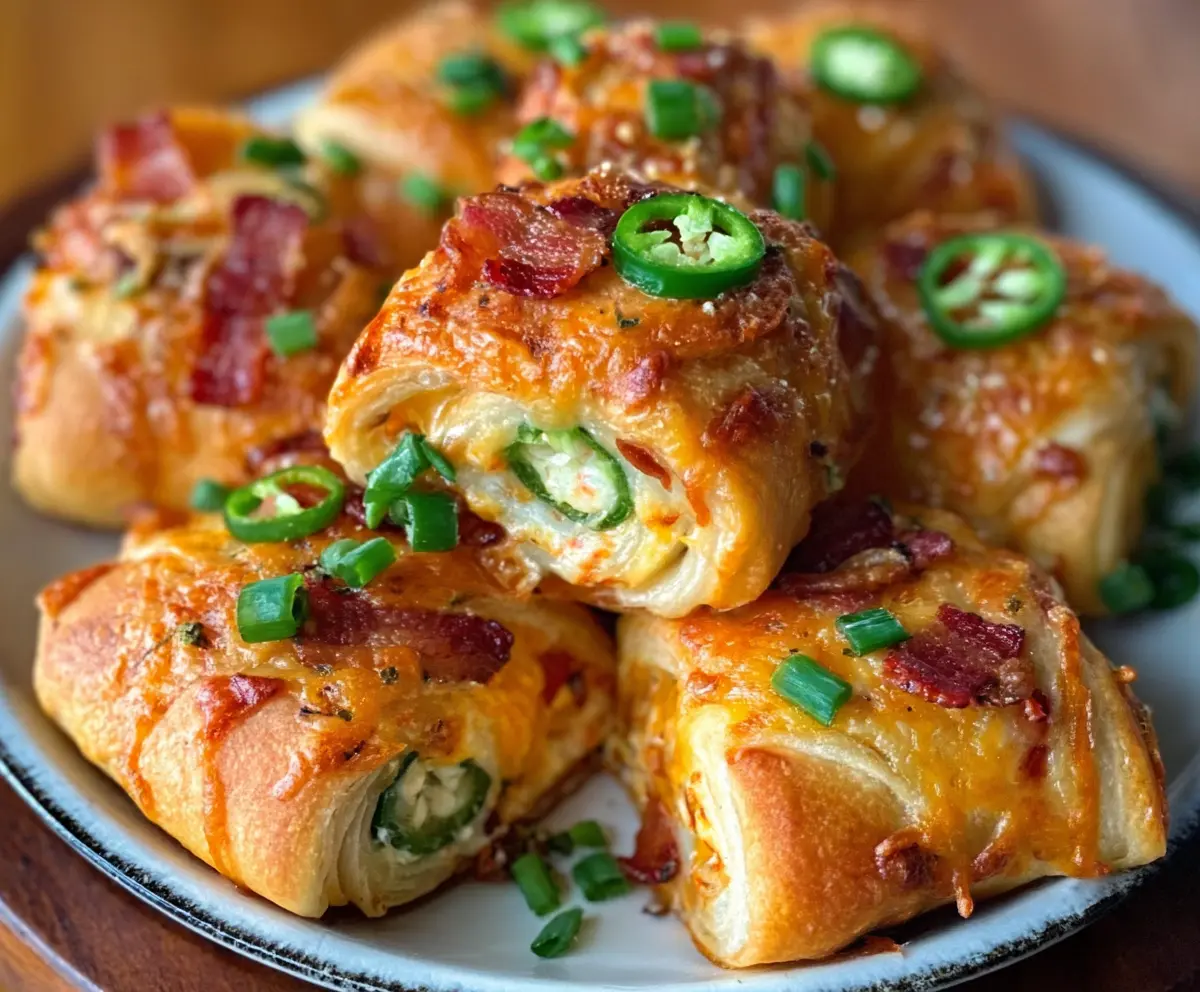 Spicy Jalapeño Bacon Rolls