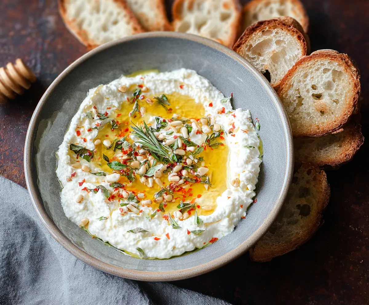 Whipped Ricotta dip