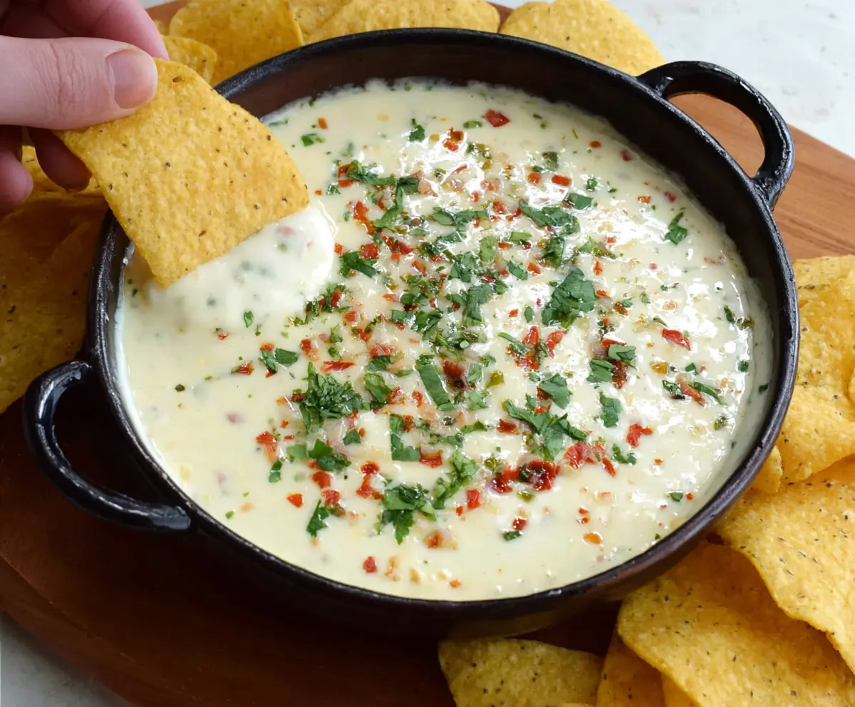 Easy White Queso Dip Recipe