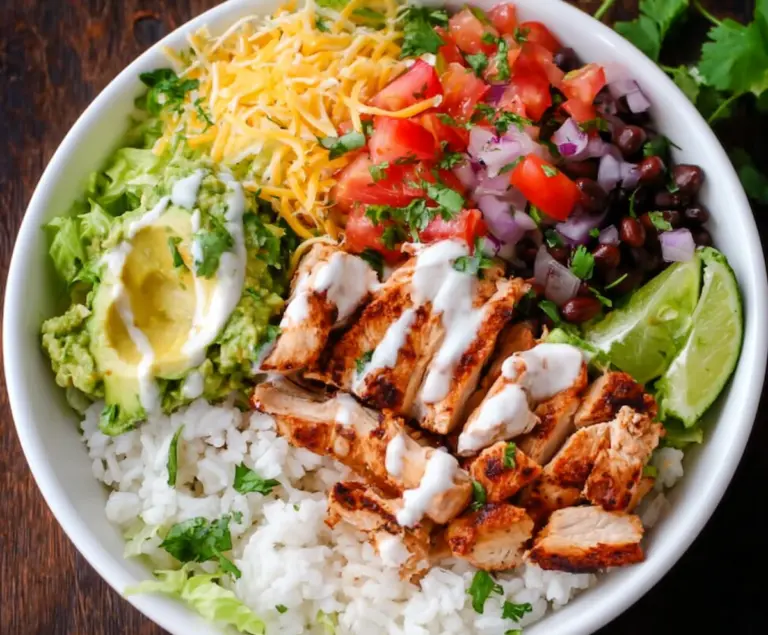 Chicken Burrito Bowls