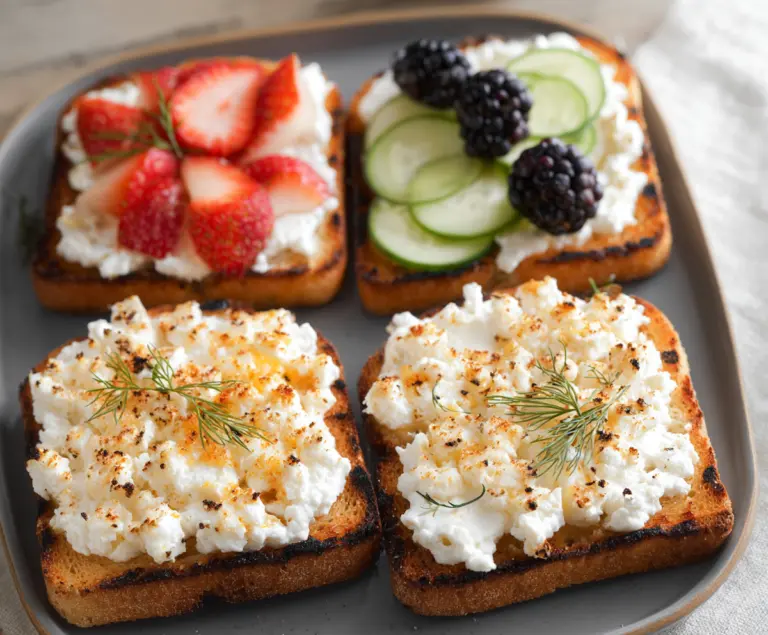 Cottage Cheese Toast