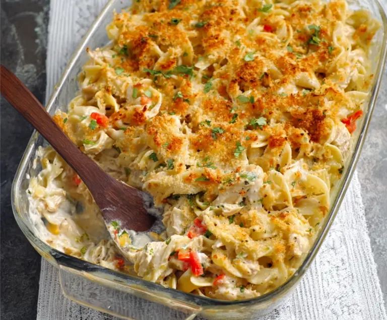 Creamy Chicken Noodle Casserole