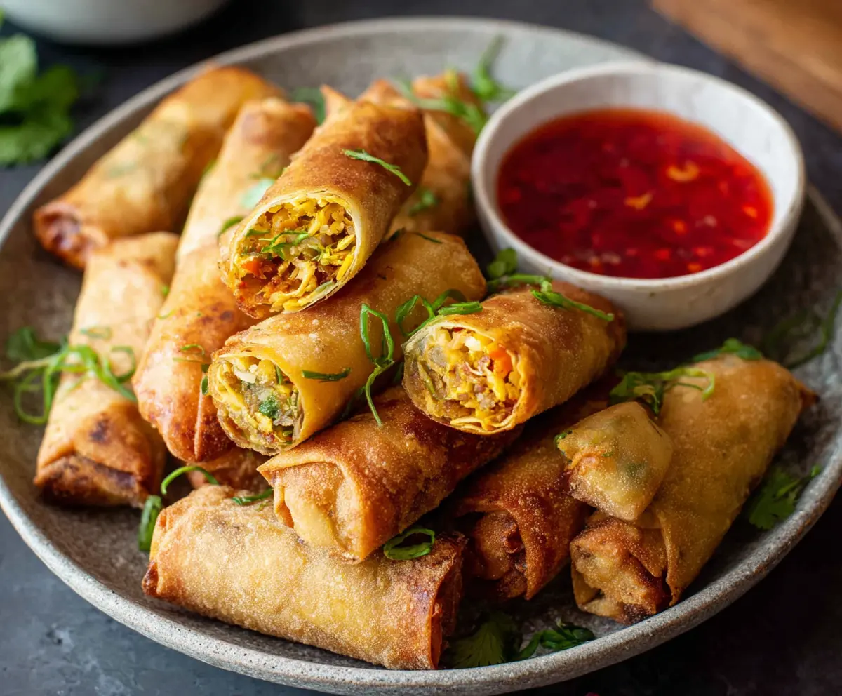 Easy Crispy Spring Rolls Recipe