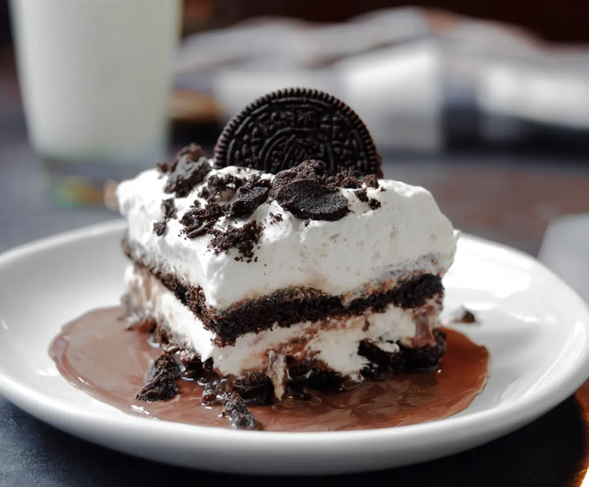 No Bake Oreo Icebox Cake