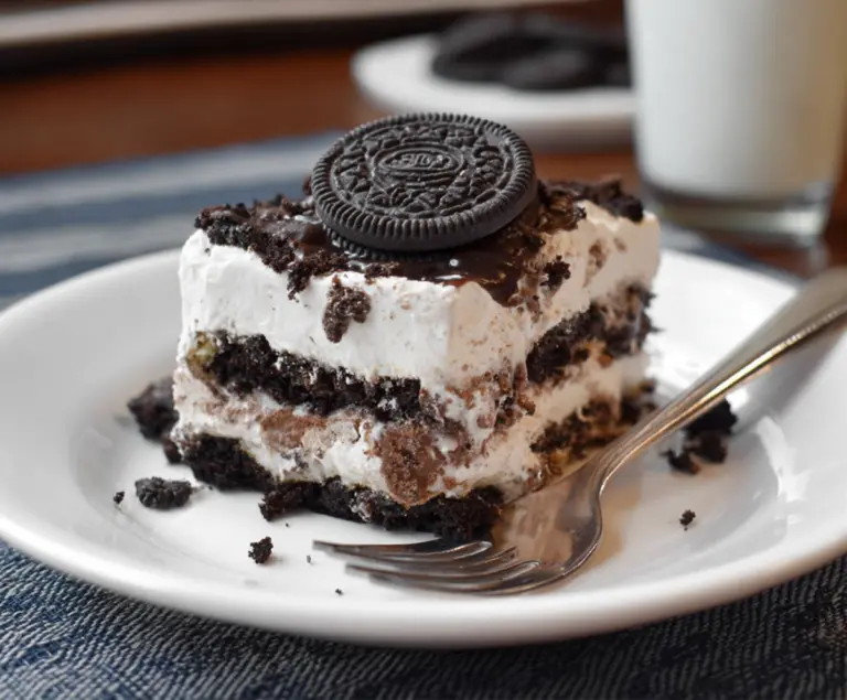 No Bake Oreo Icebox Cake