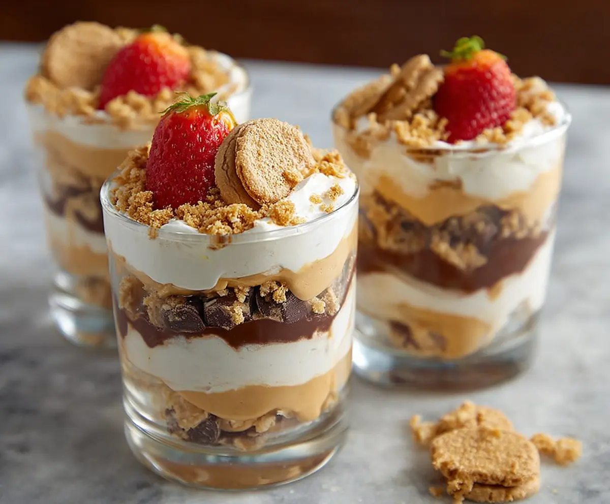 Easy Peanut Butter Cup Parfaits