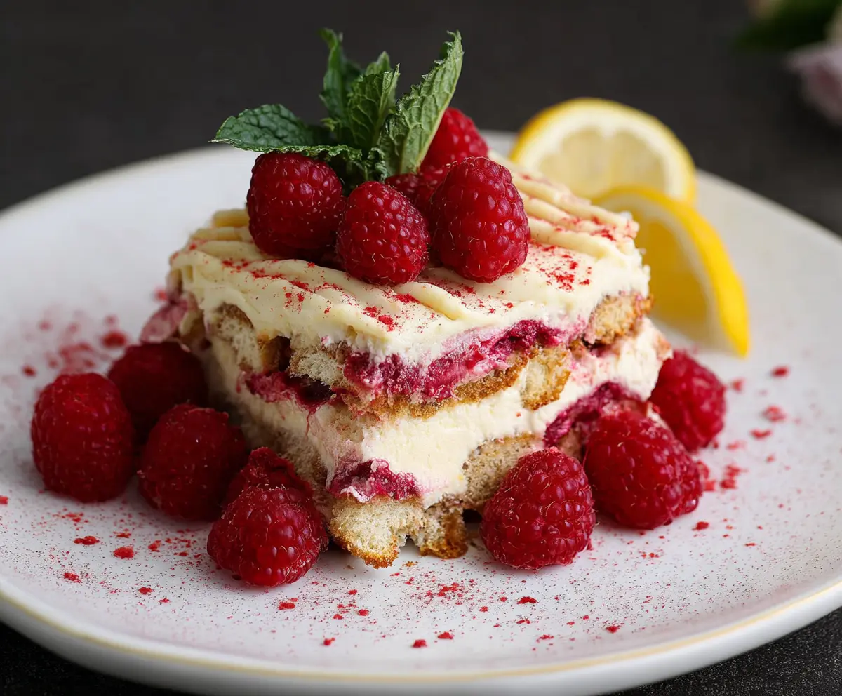Easy Raspberry Tiramisu Recipe