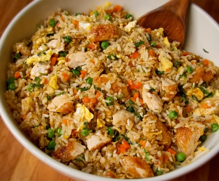 Rotisserie Chicken Fried Rice