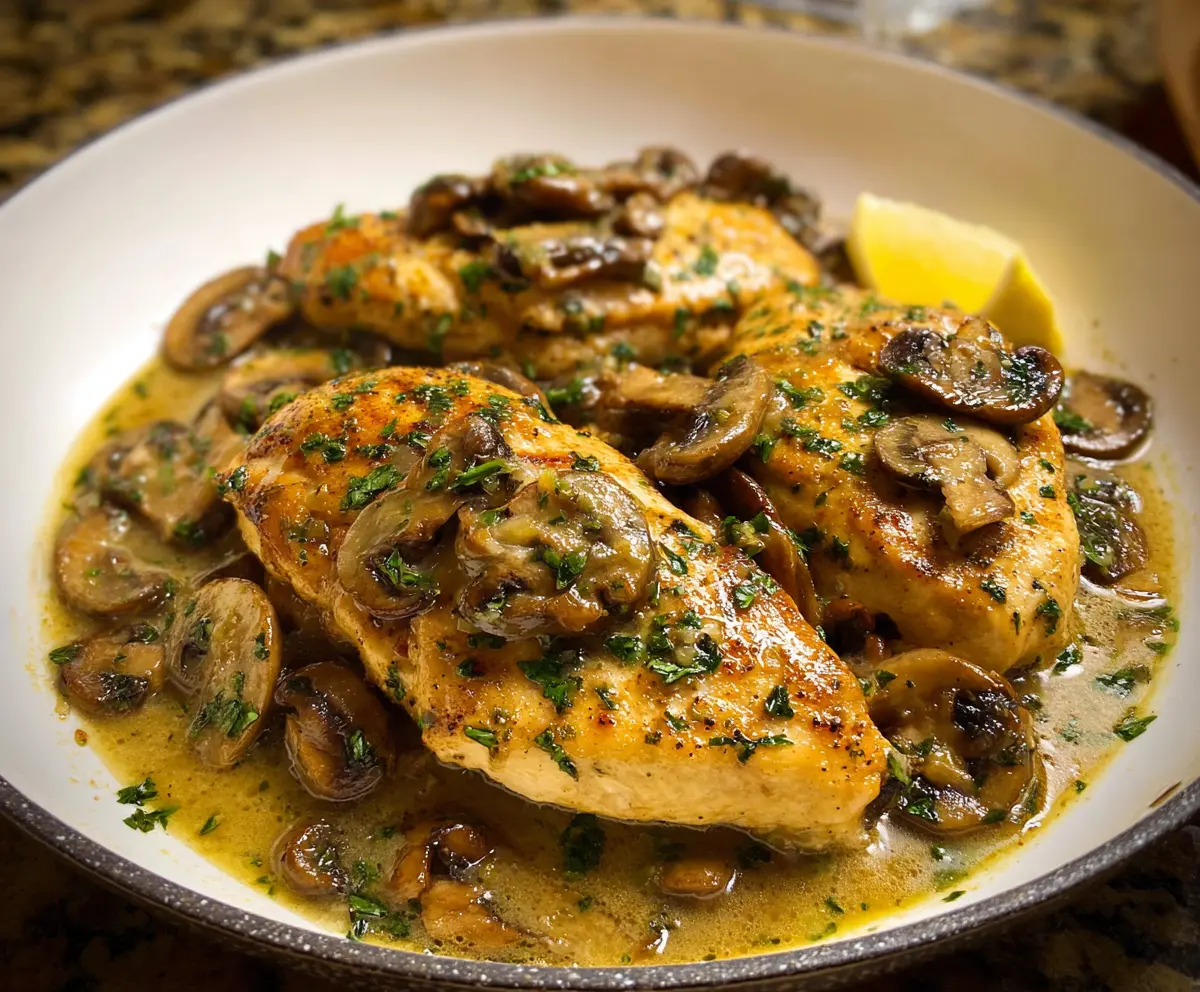 Easy Chicken Marsala Recipe