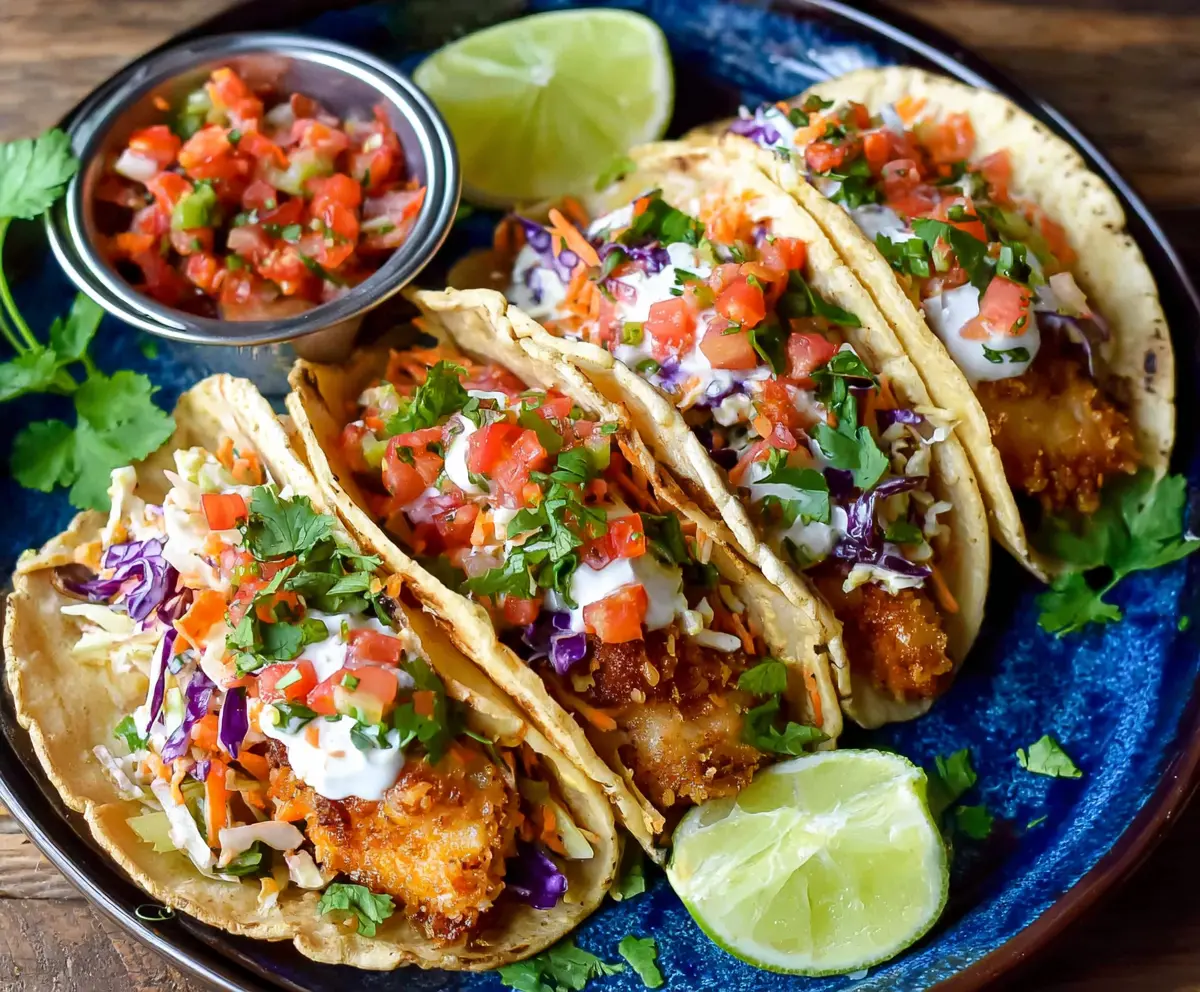Easy Crispy Fish Tacos Recipe