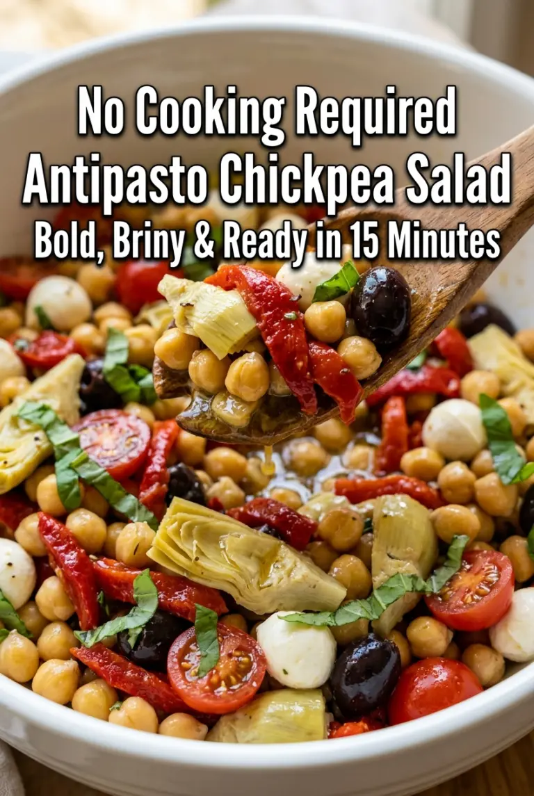 Antipasto Chickpea Salad