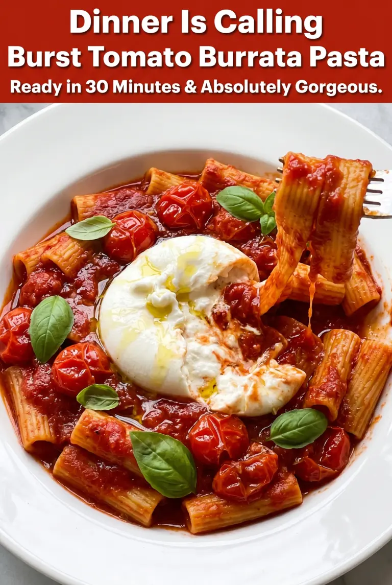 Burst Tomato Burrata Pasta