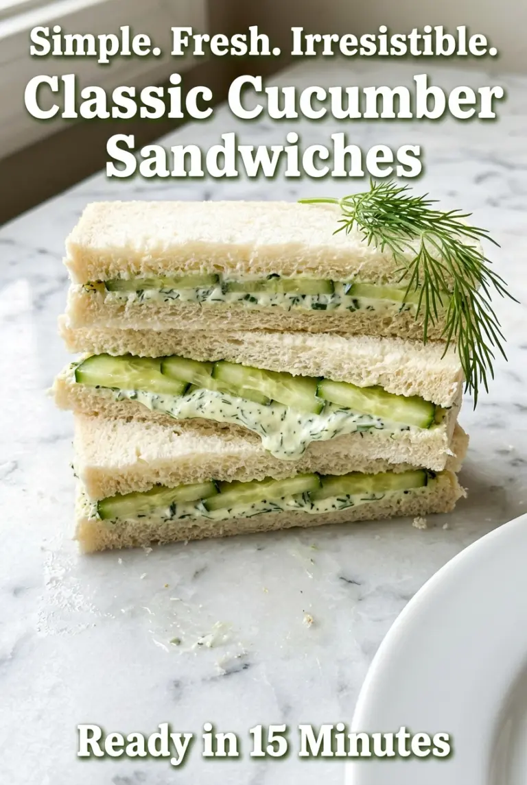 Classic Cucumber Sandwich