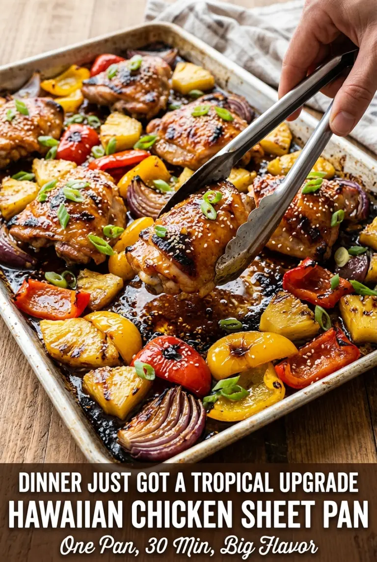 Hawaiian Chicken Sheet Pan
