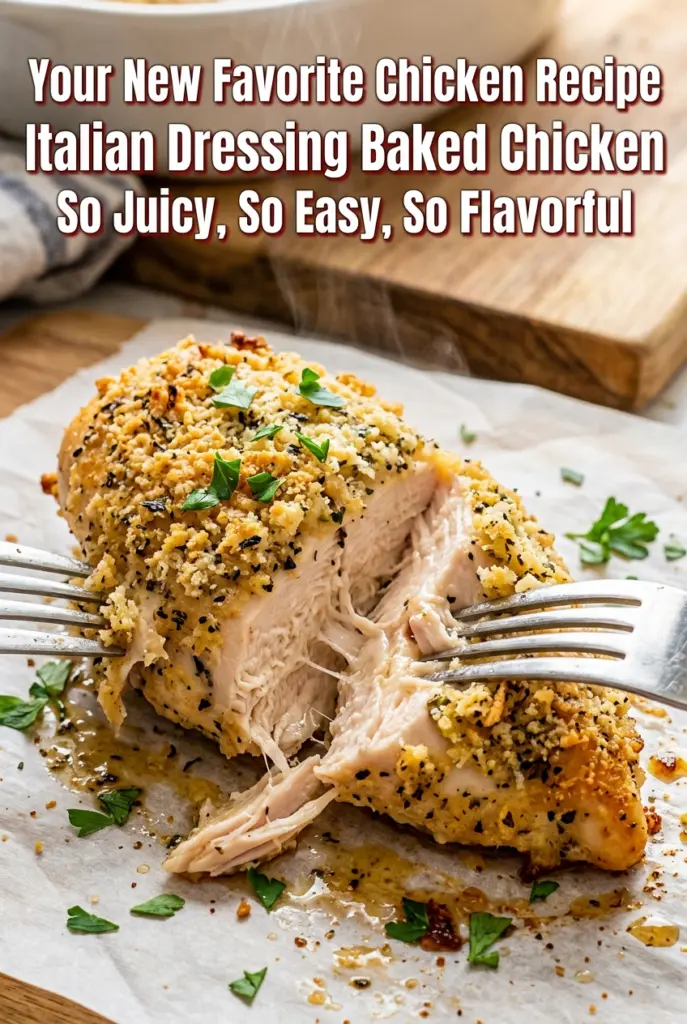 Italian Dressing Baked Chicken