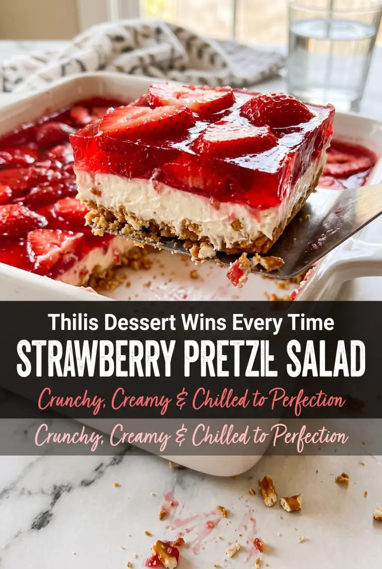 Strawberry Pretzel Salad