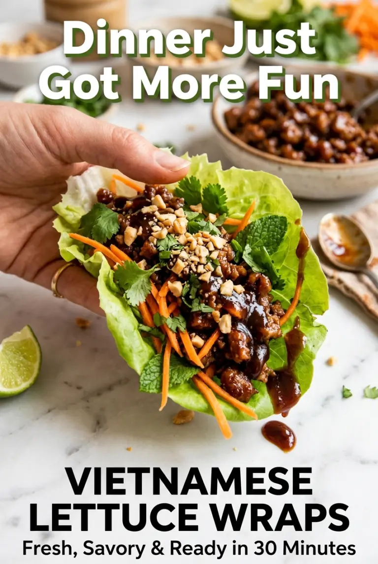 Vietnamese Lettuce Wraps