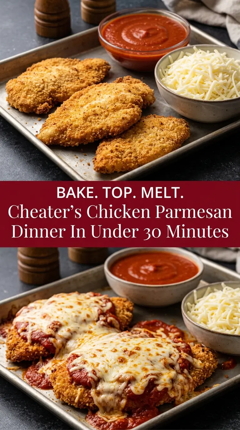 Cheater’s Chicken Parmesan