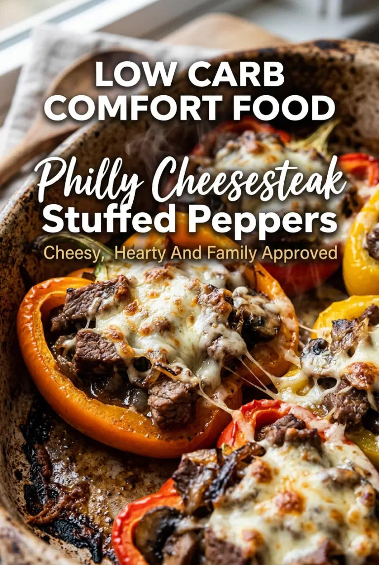 Philly Cheesesteak Stuffed Peppers