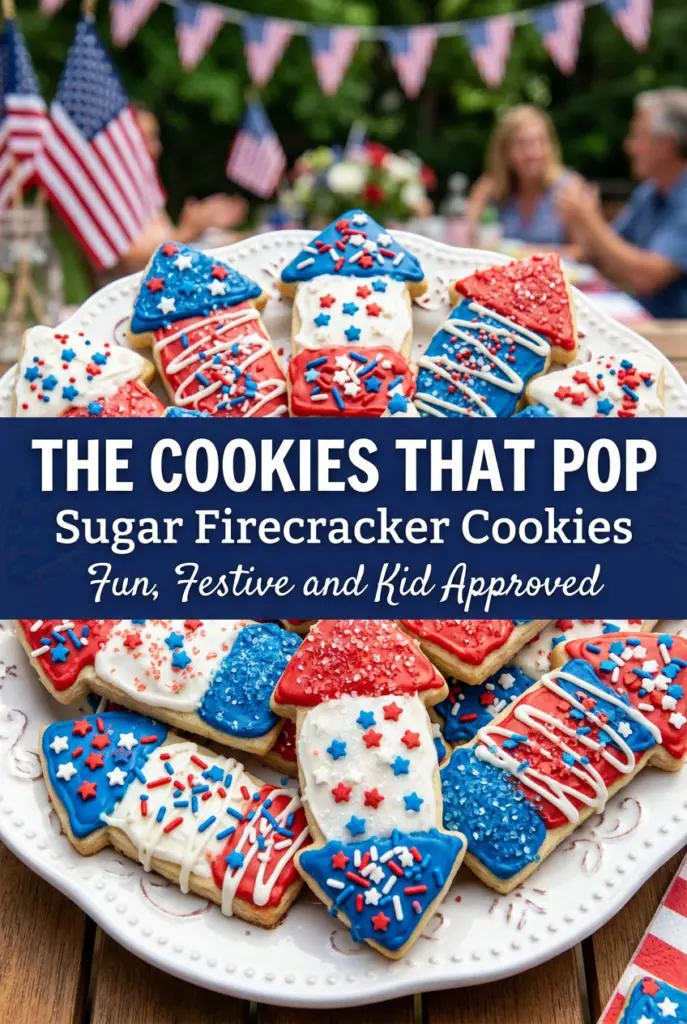 Sugar Firecracker Cookies with Popping Candy