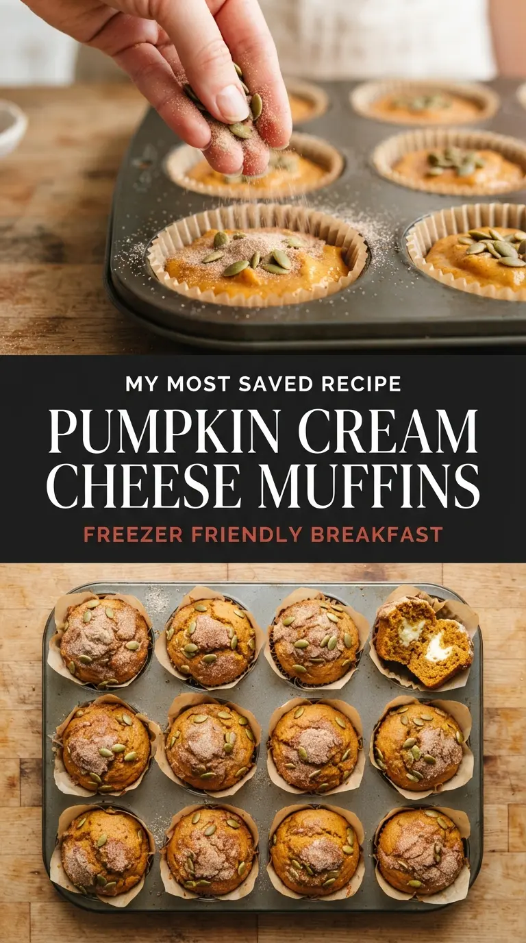Pumpkin Cream Cheese Muffins