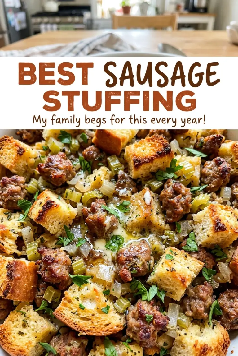 Best Sausage Stuffing