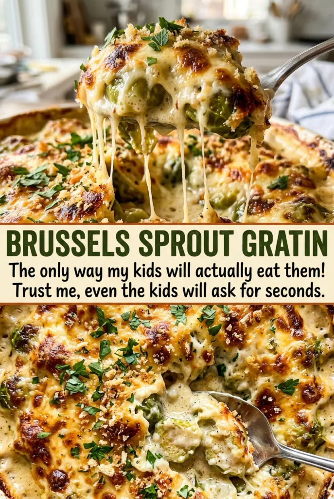 Brussels Sprout Gratin