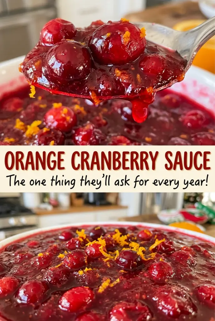 Orange Cranberry Sauce