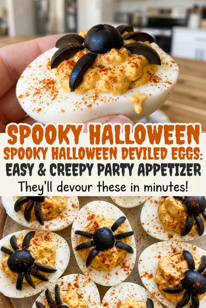 Spooky Halloween Deviled Eggs: Easy & Creepy Party Appetizer
