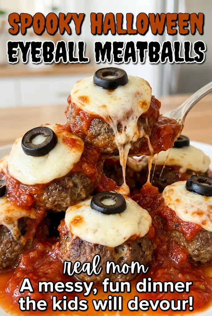 Spooky Halloween Eyeball Meatballs: Fun Party Appetizer