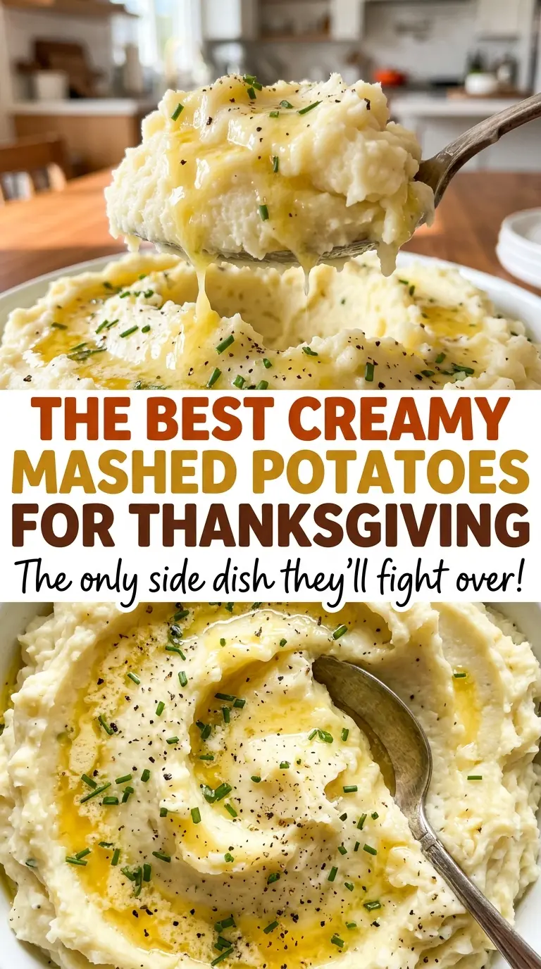 Creamy mashed potatoes rich smooth texture