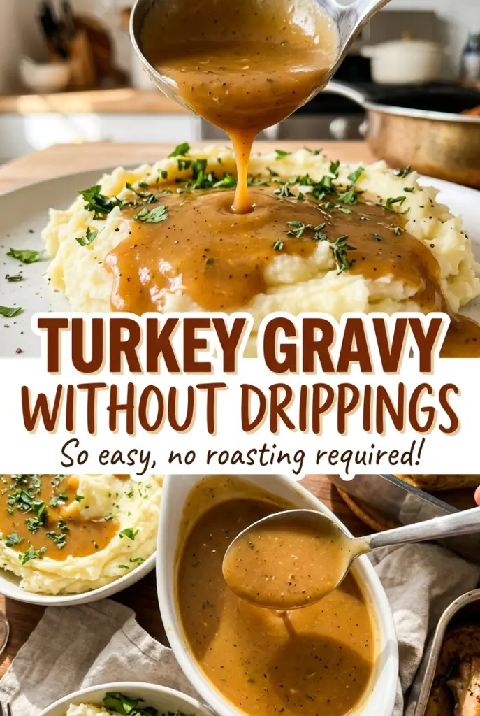 Turkey Gravy Without Drippings